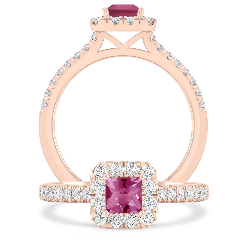 Rose Gold - Pink Tourmaline