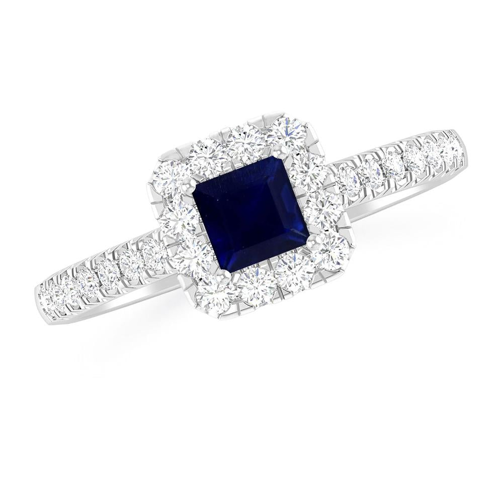 White Gold - Sapphire