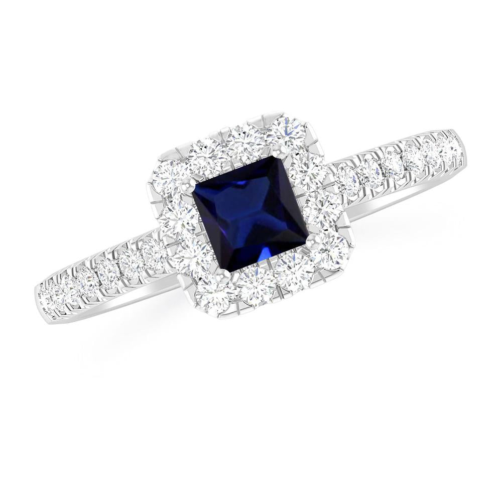 White Gold - Sapphire