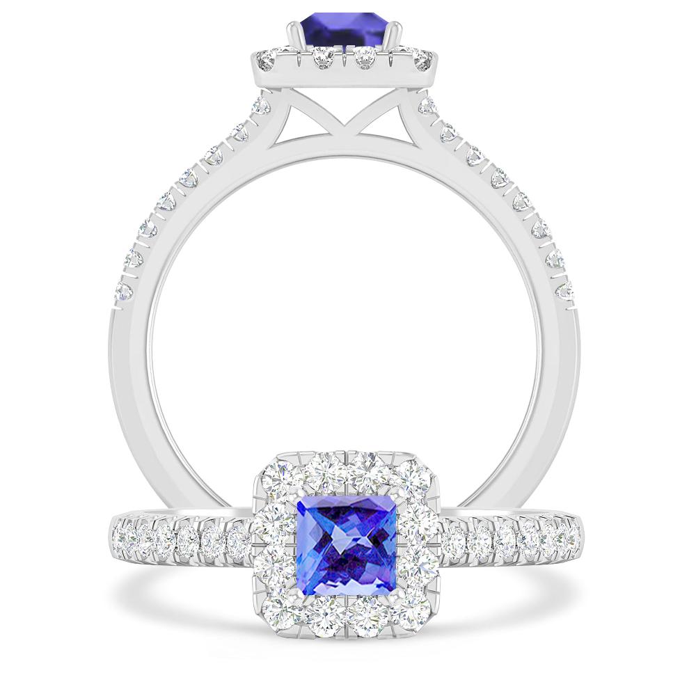 White Gold - Tanzanite