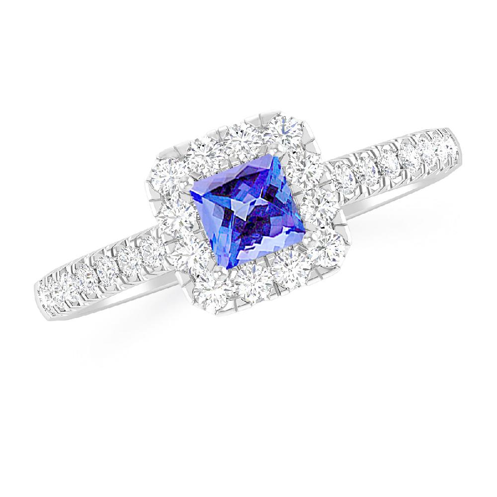 White Gold - Tanzanite