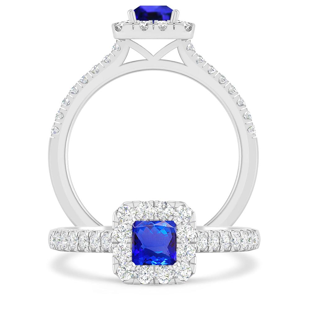 White Gold - Tanzanite