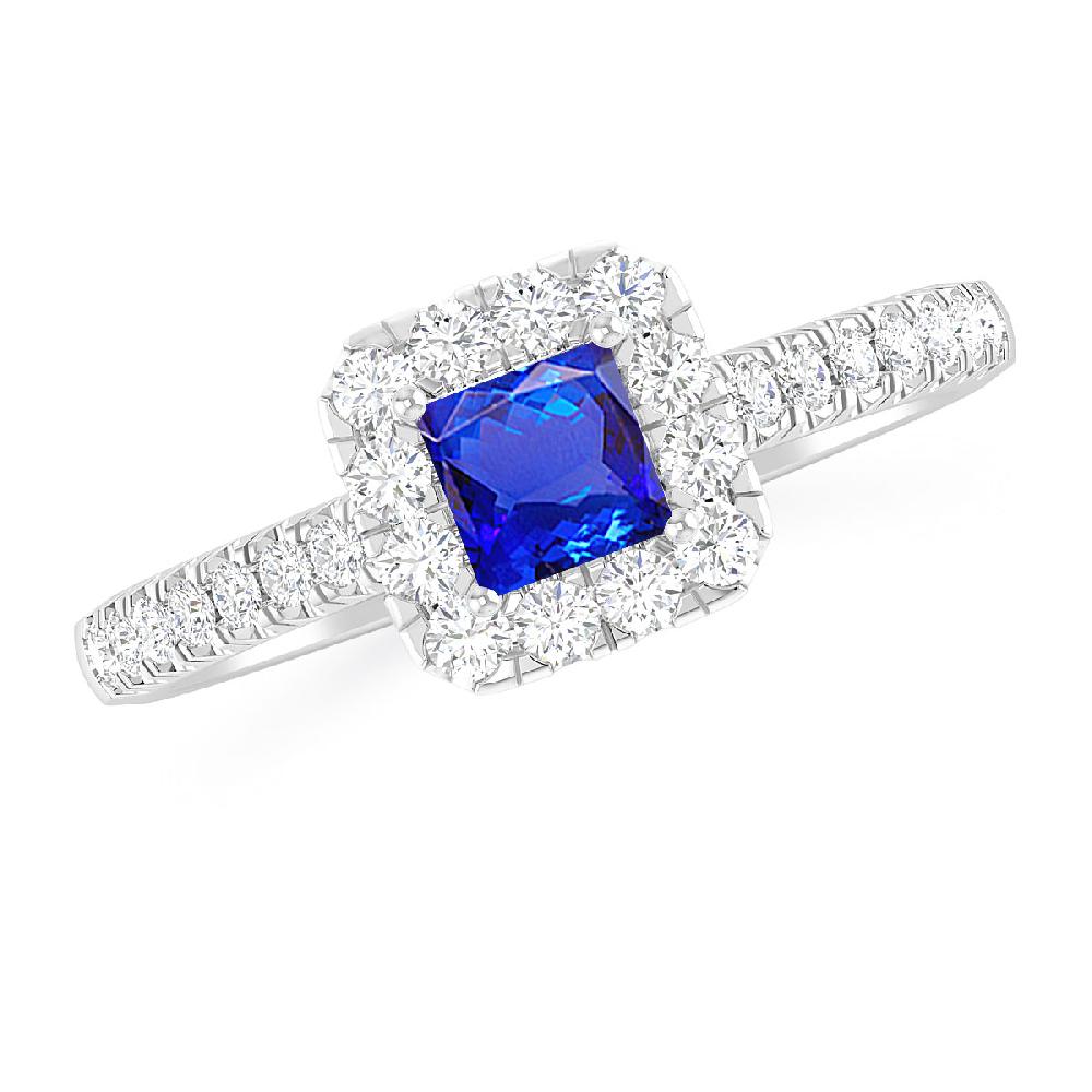 White Gold - Tanzanite