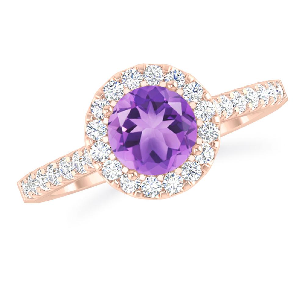 Rose Gold - Amethyst