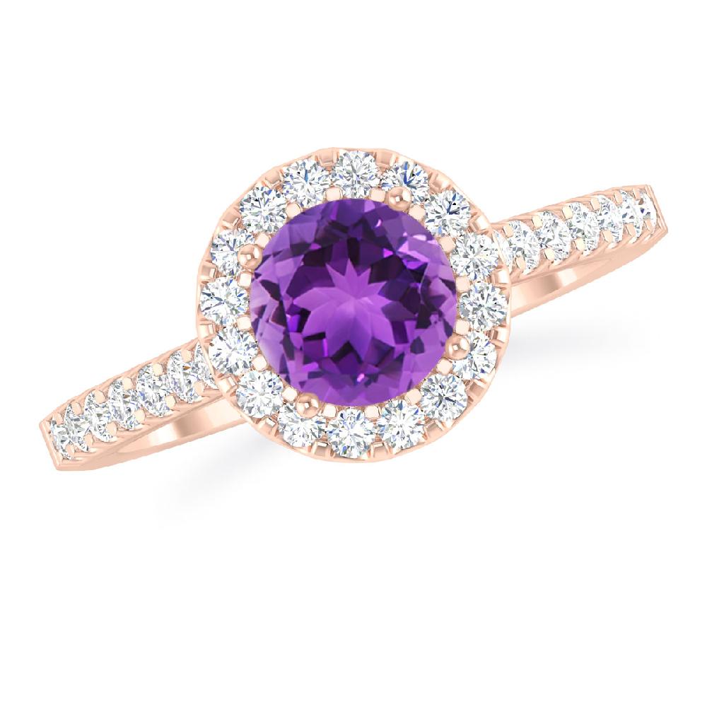 Rose Gold - Amethyst