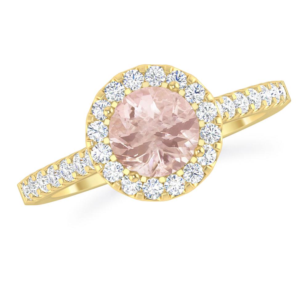 Yellow Gold - Morganite