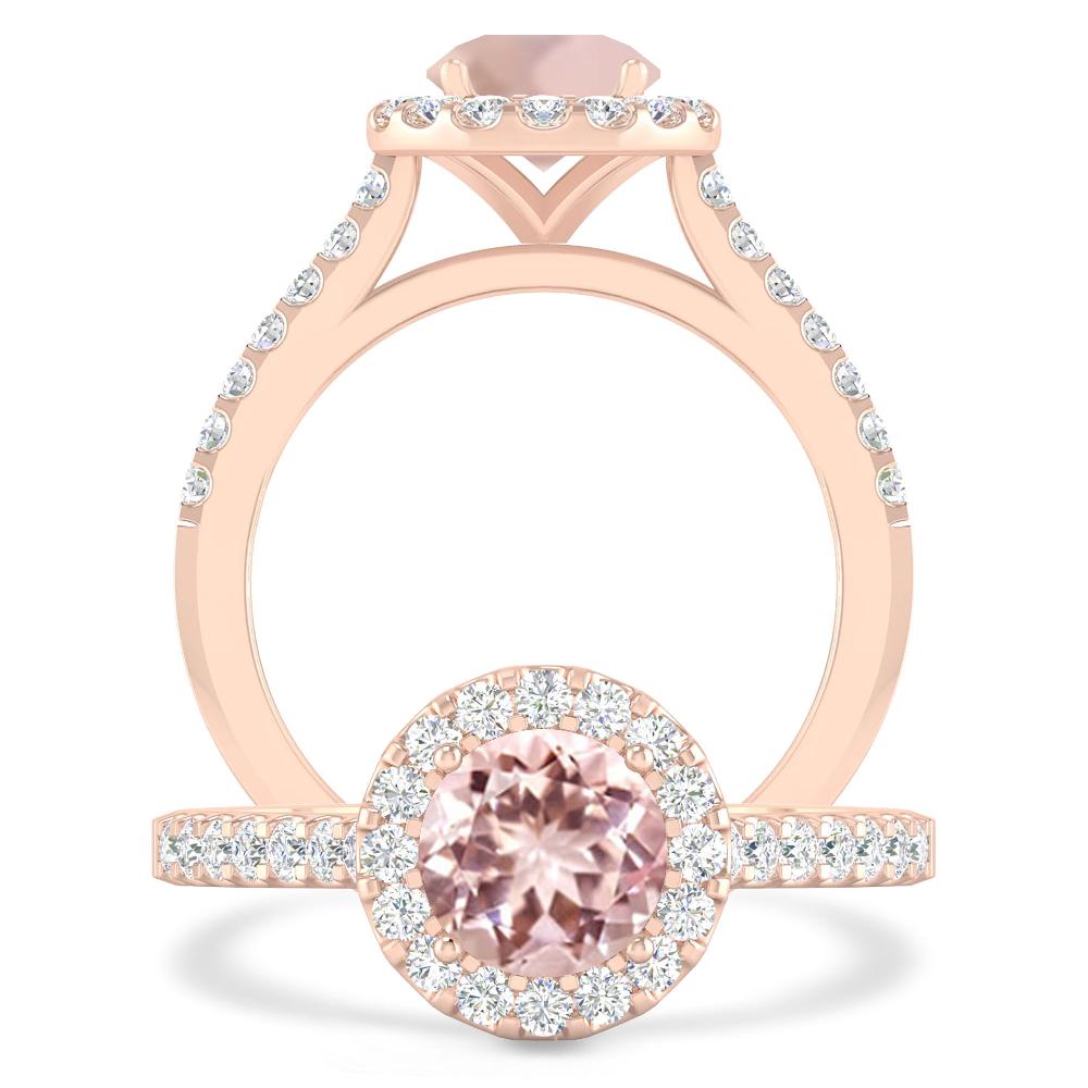 Rose Gold - Morganite