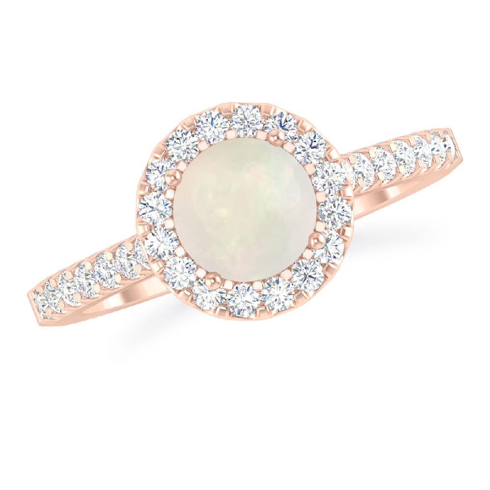 Rose Gold - Opal