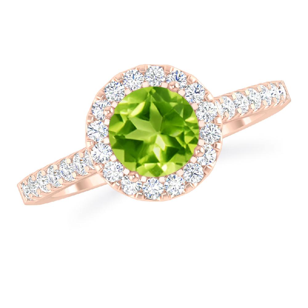 Rose Gold - Peridot