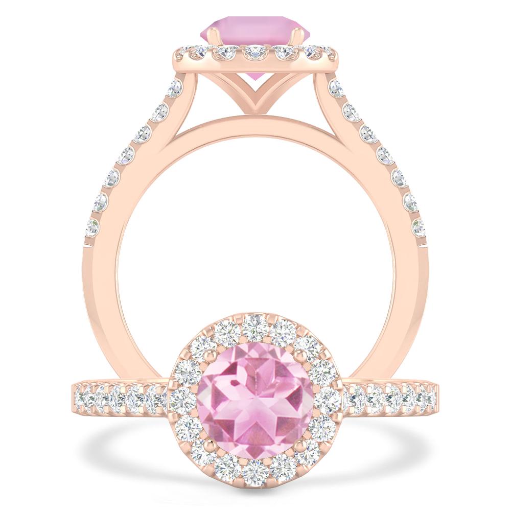 Rose Gold - Pink Tourmaline