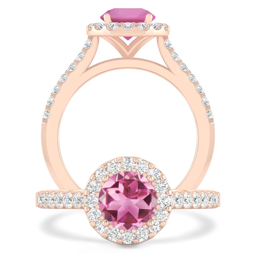 Rose Gold - Pink Tourmaline