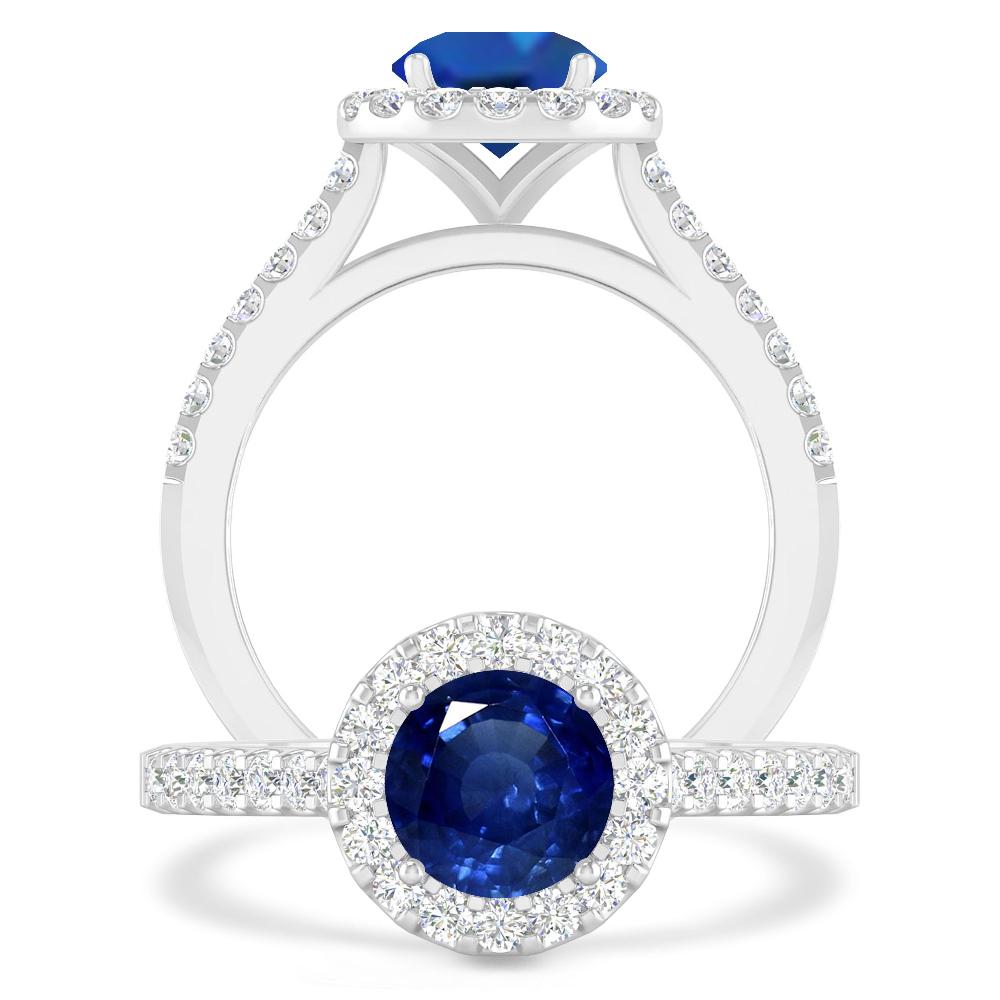 White Gold - Sapphire
