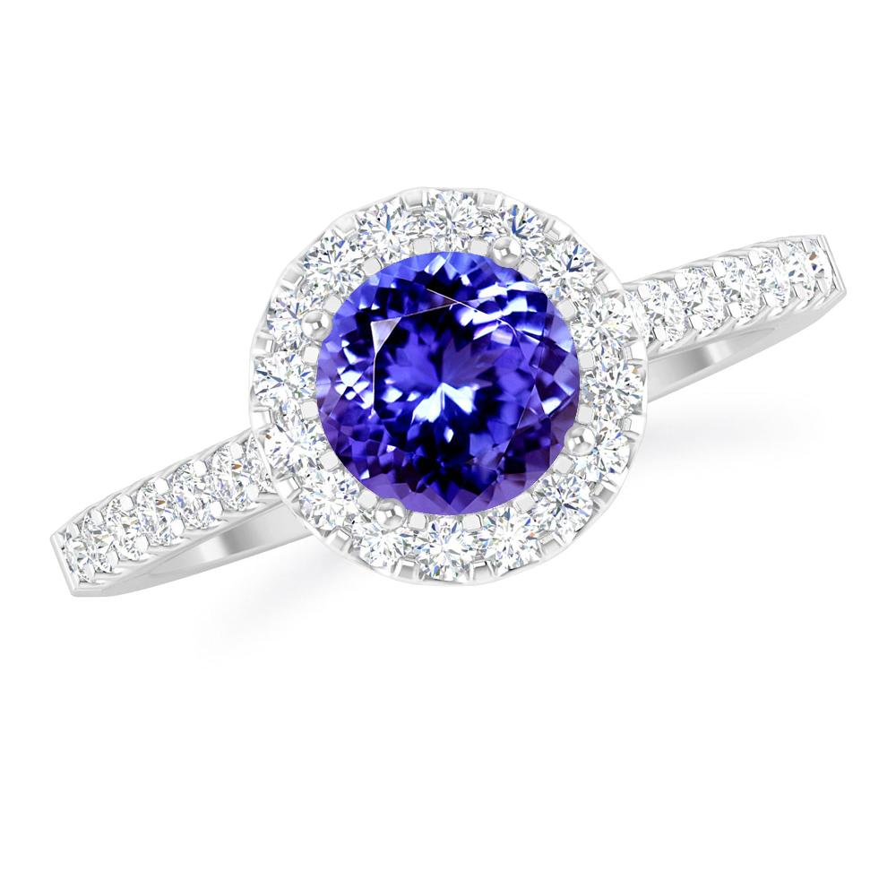 White Gold - Tanzanite