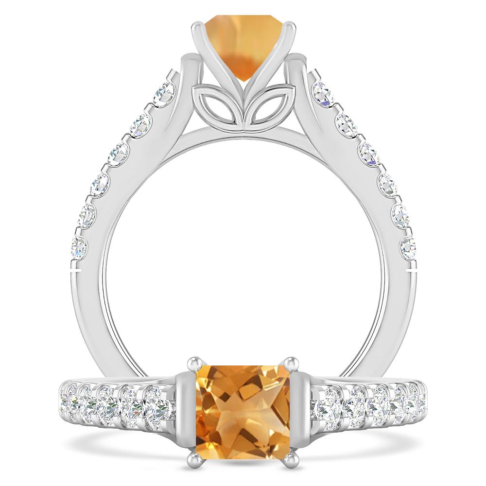 White Gold - Citrine