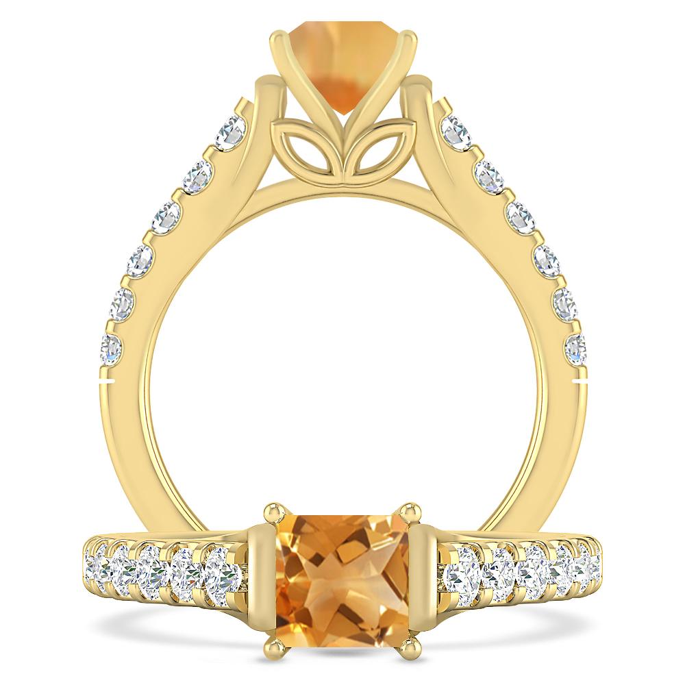 Yellow Gold - Citrine