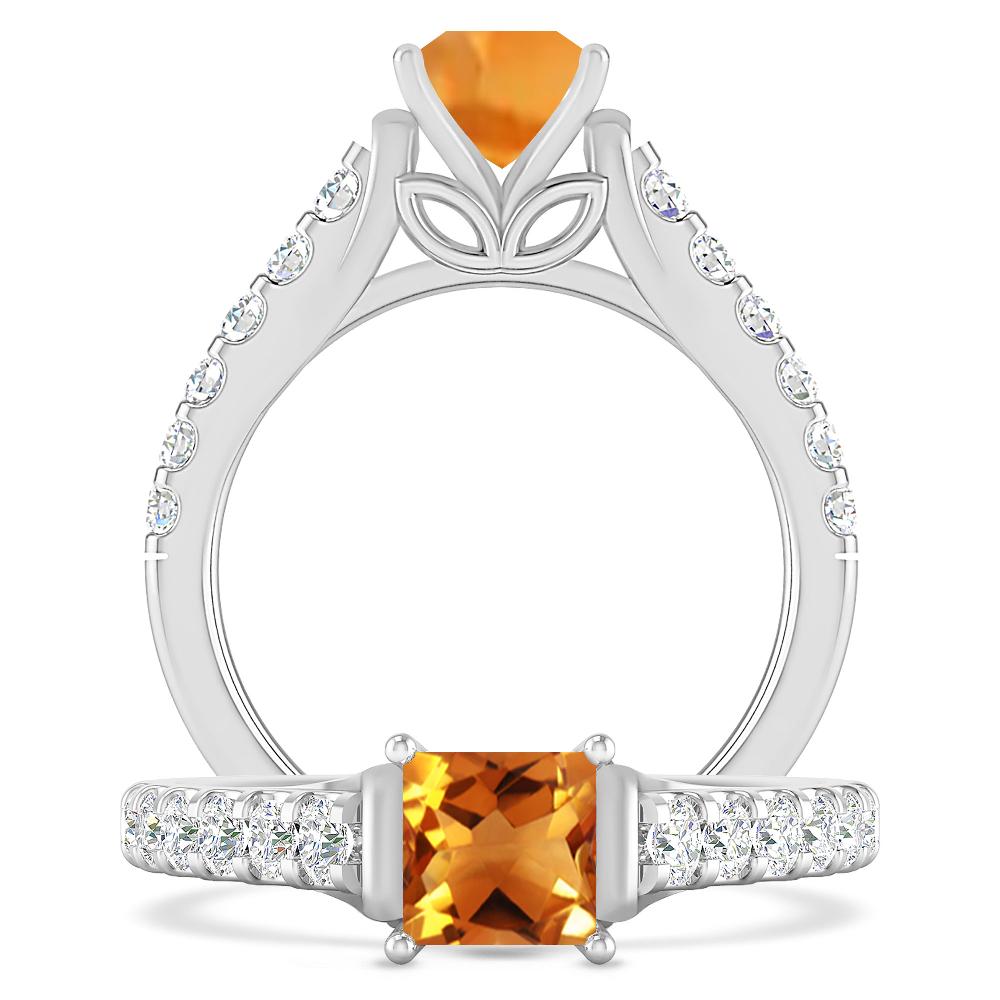 White Gold - Citrine