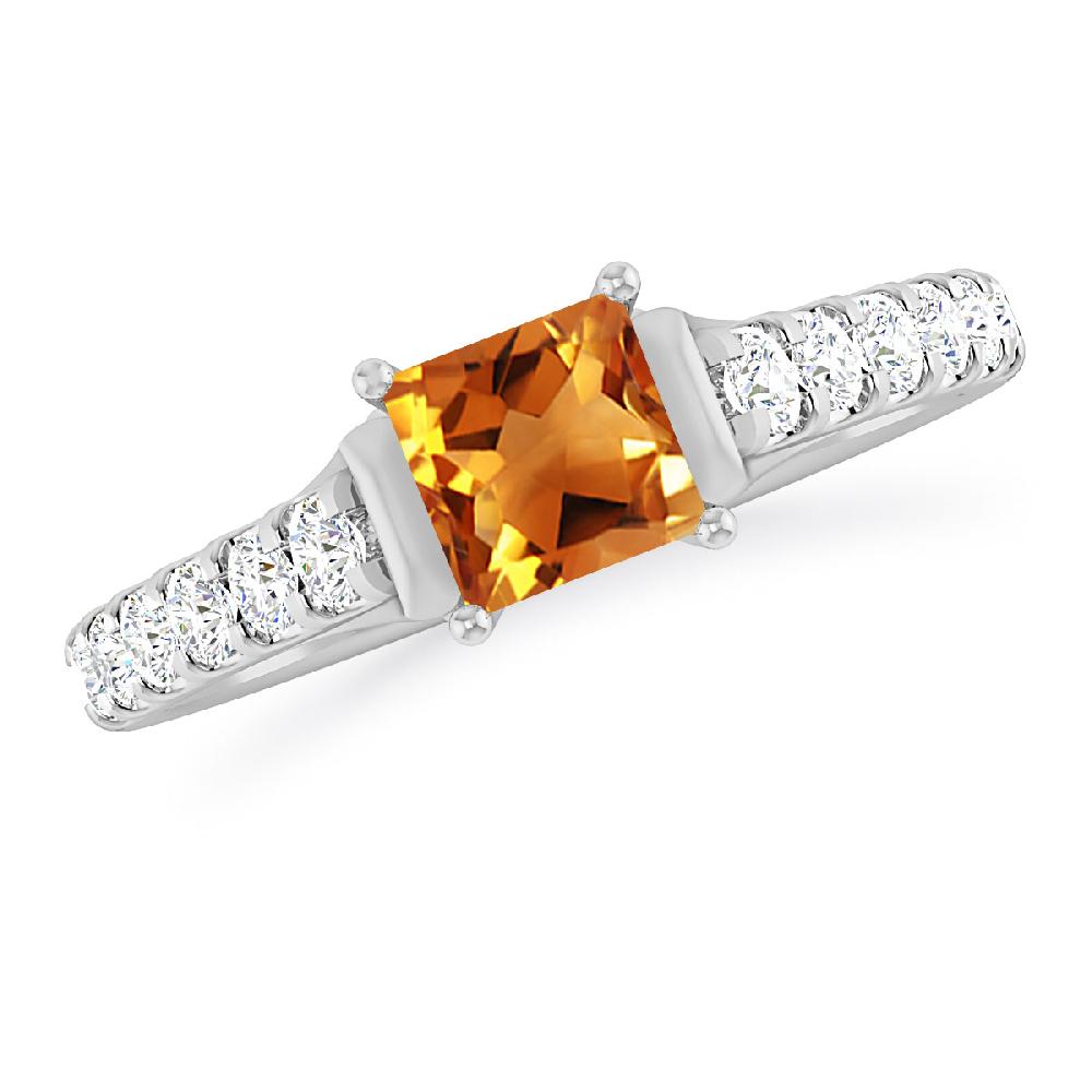 White Gold - Citrine