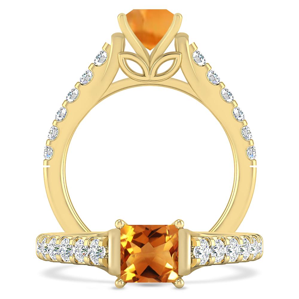 Yellow Gold - Citrine