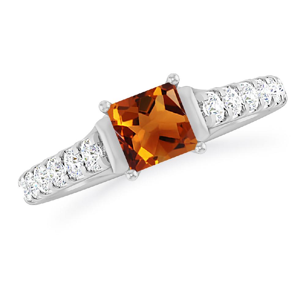 White Gold - Citrine