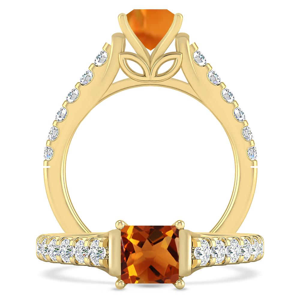 Yellow Gold - Citrine