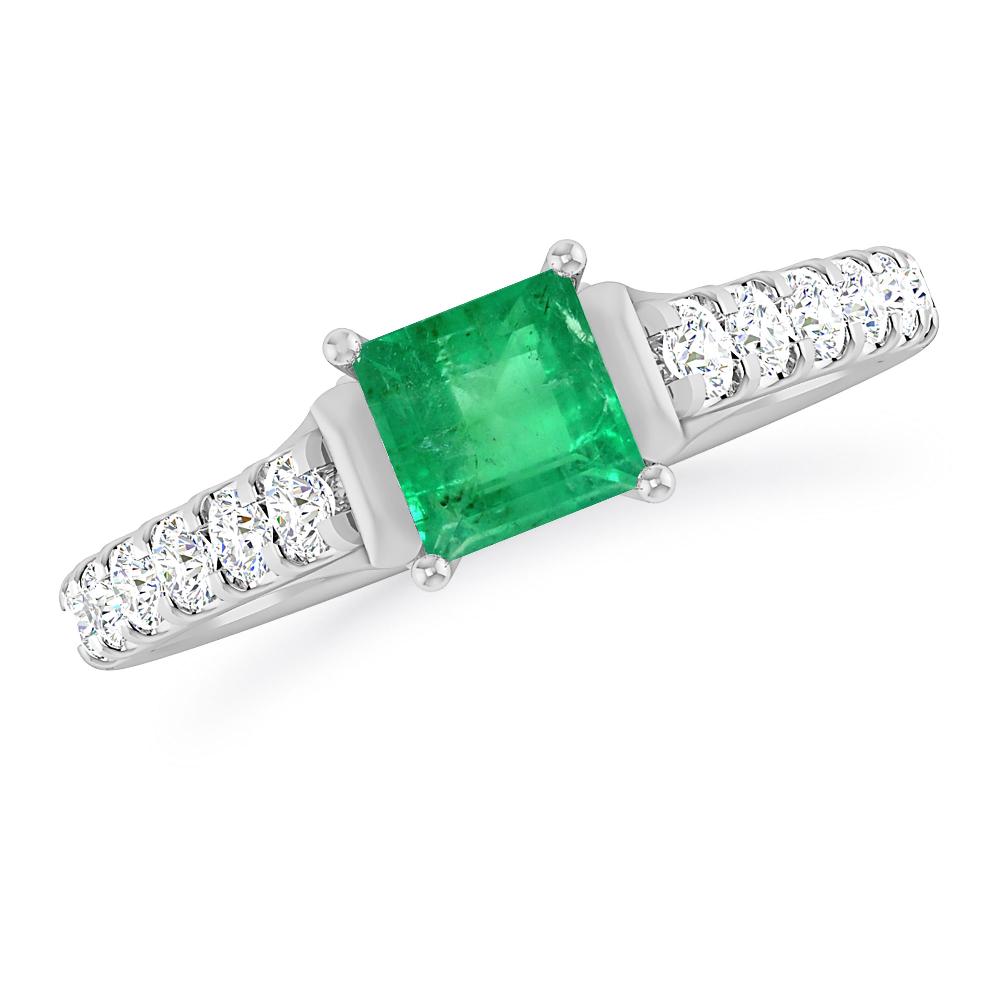 White Gold - Emerald