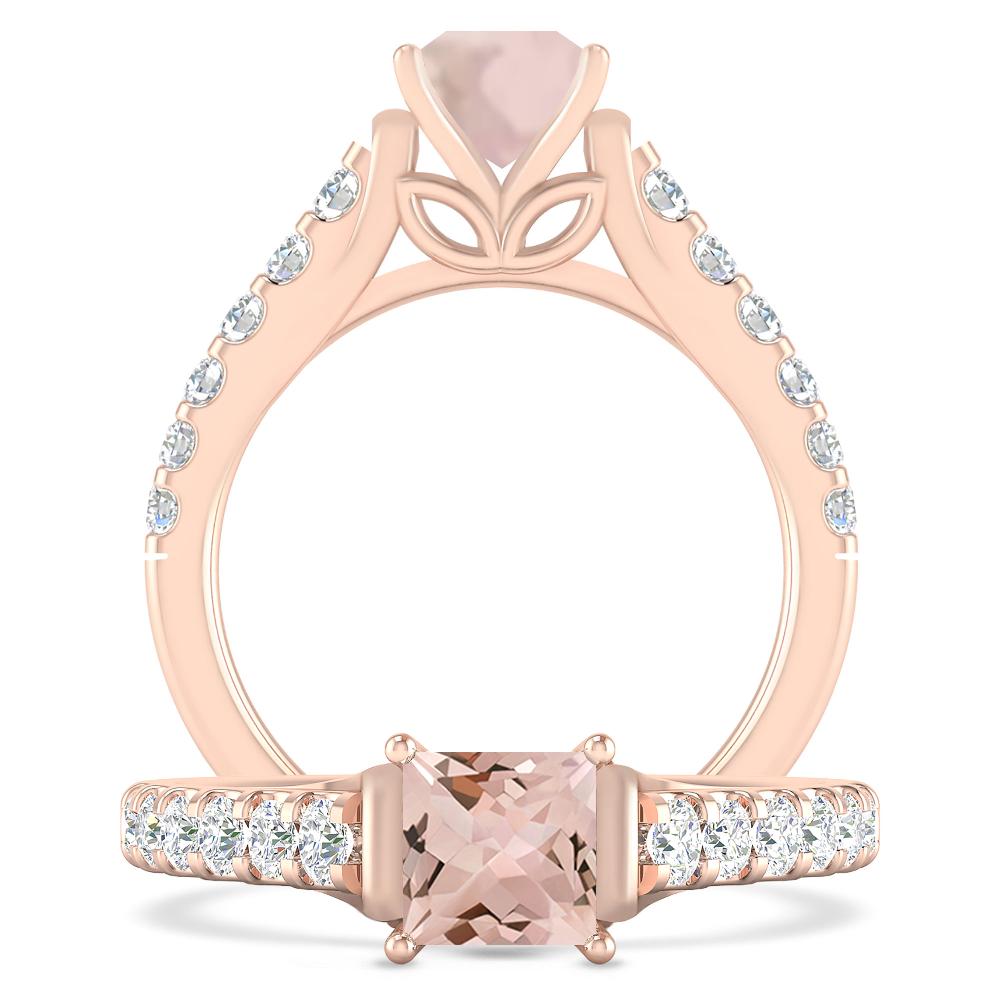 Rose Gold - Morganite