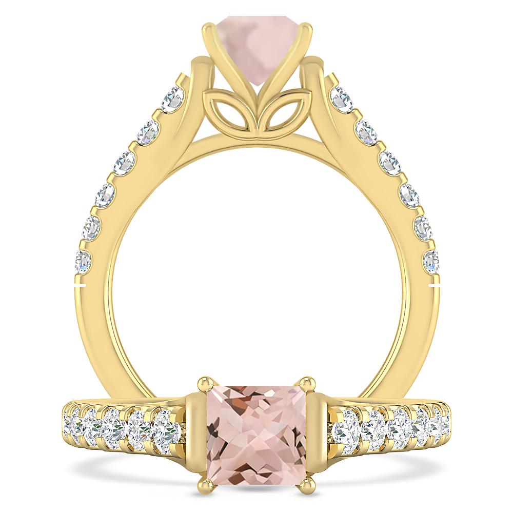 Yellow Gold - Morganite