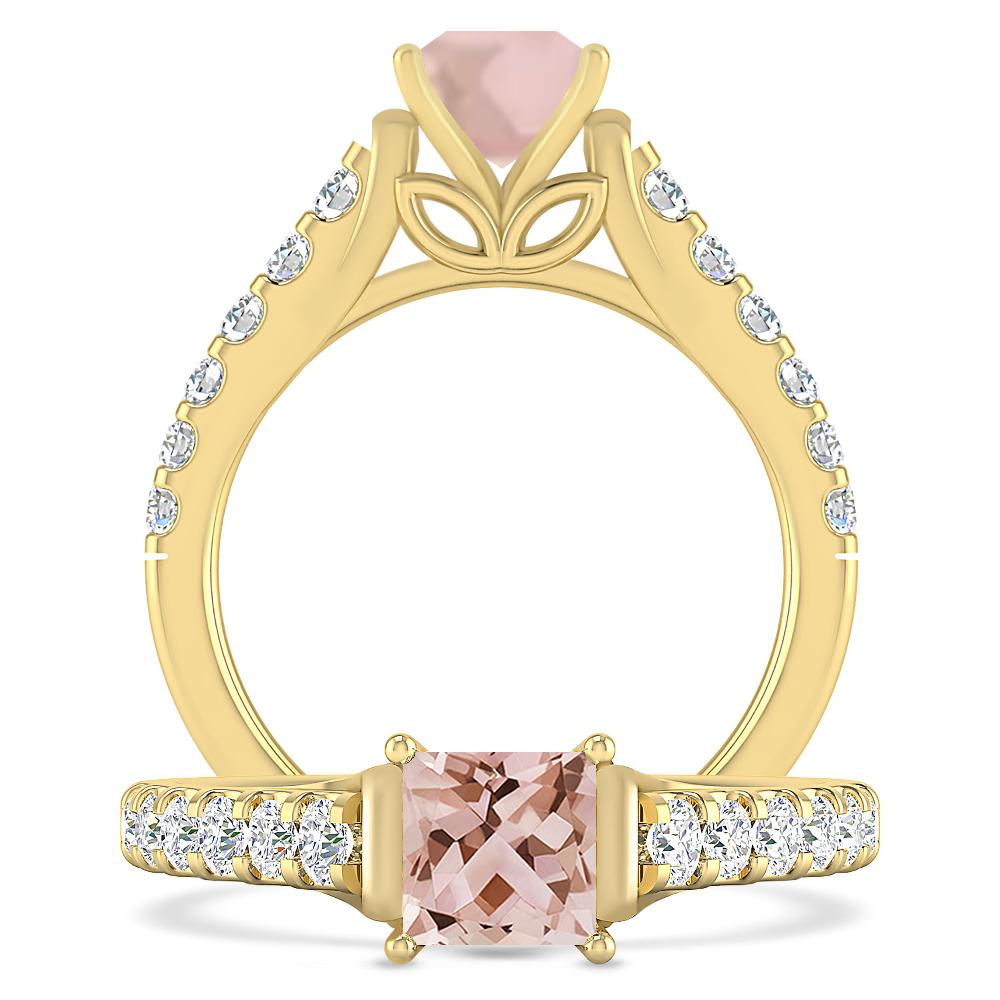 Yellow Gold - Morganite