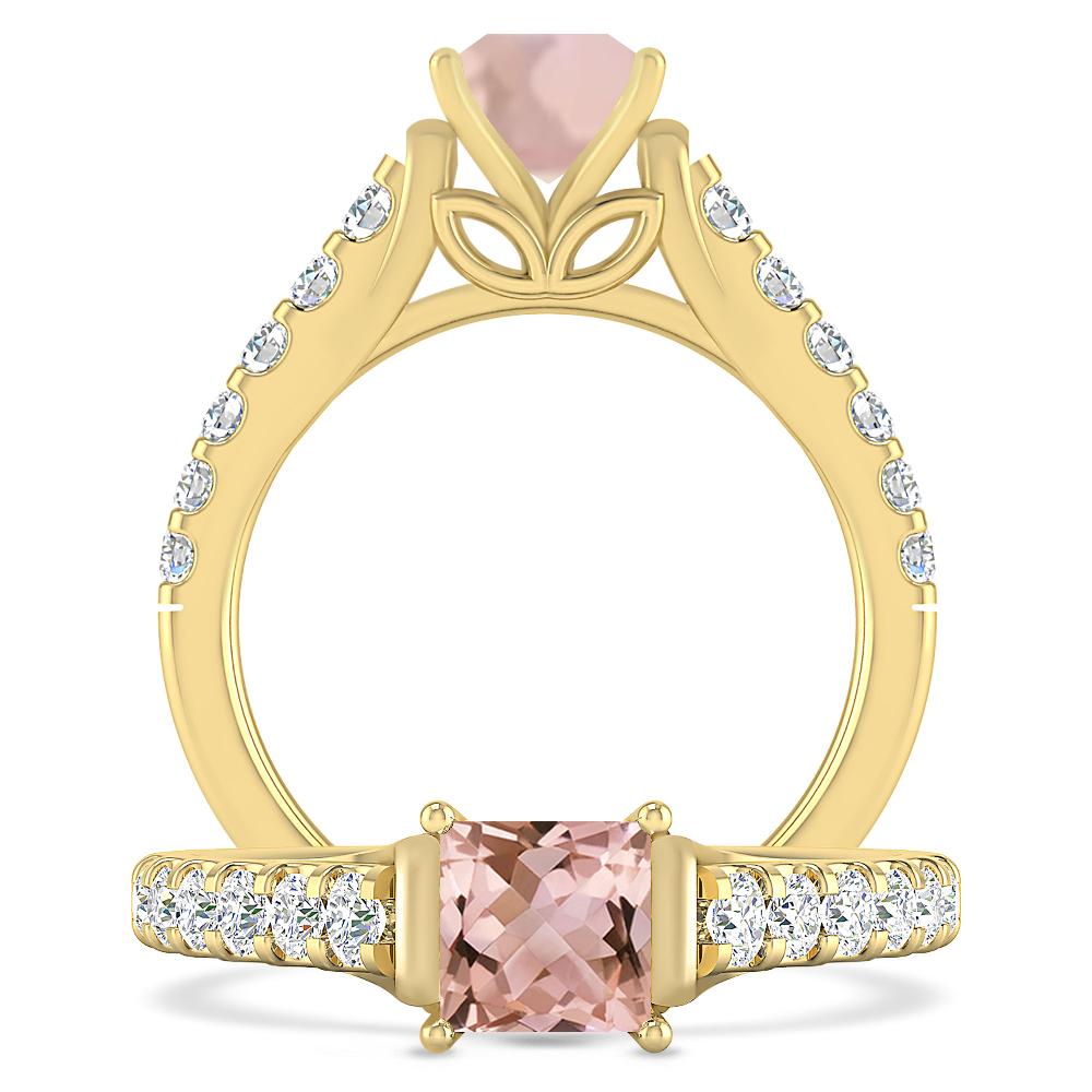 Yellow Gold - Morganite