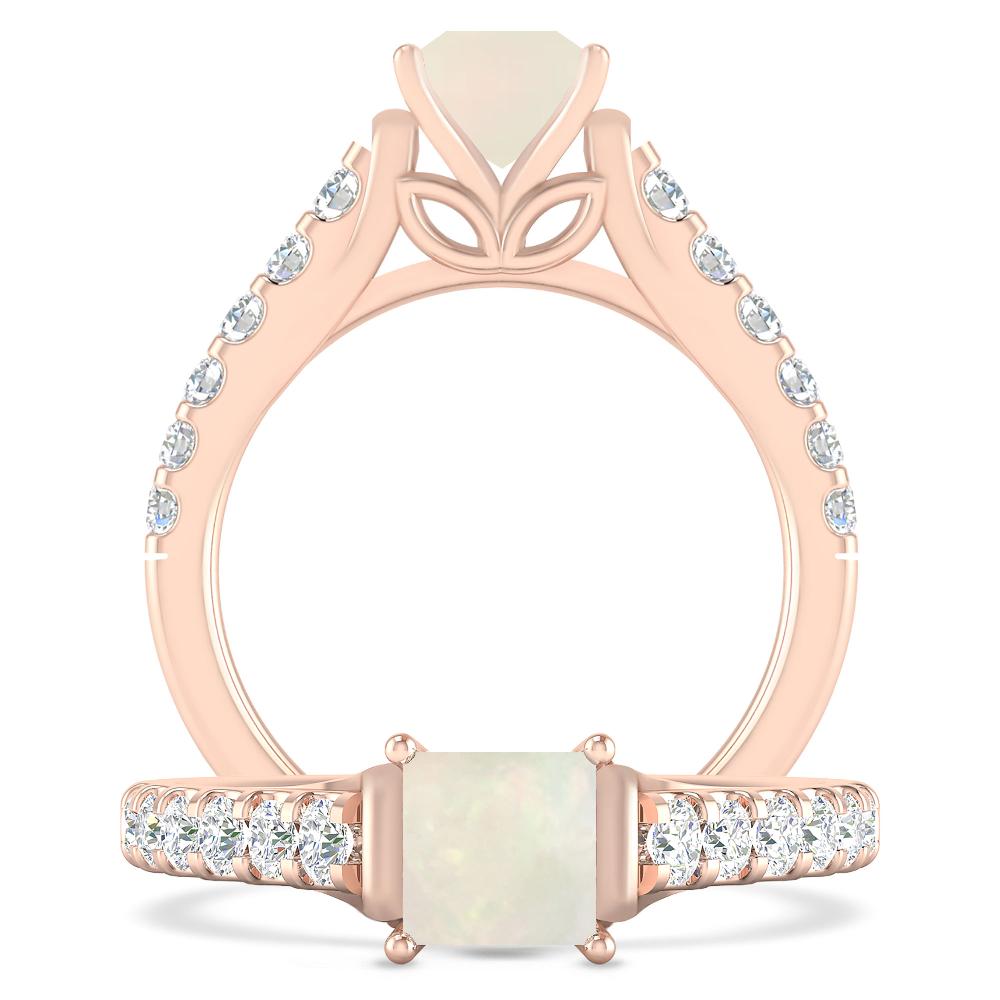 Rose Gold - Opal