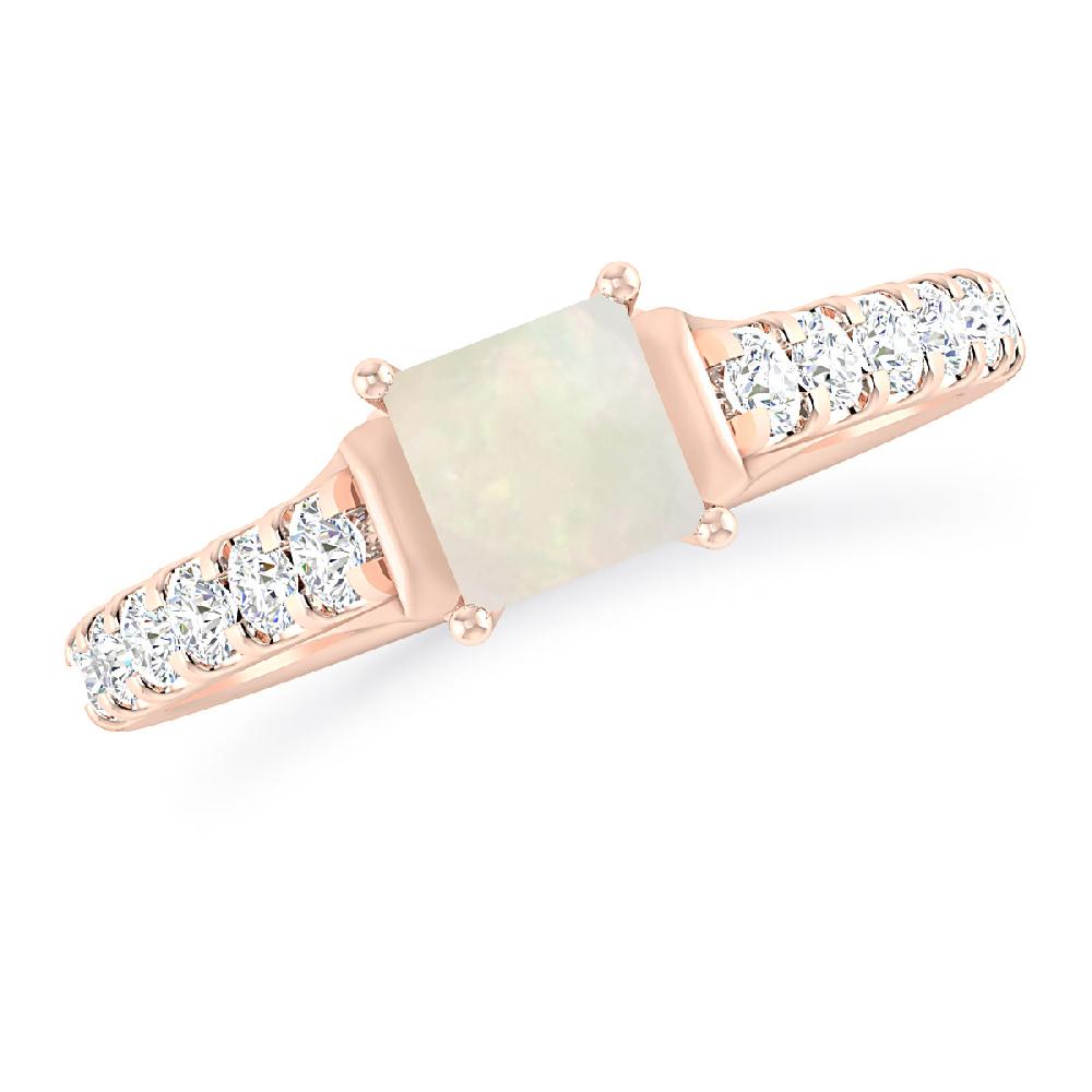 Rose Gold - Opal