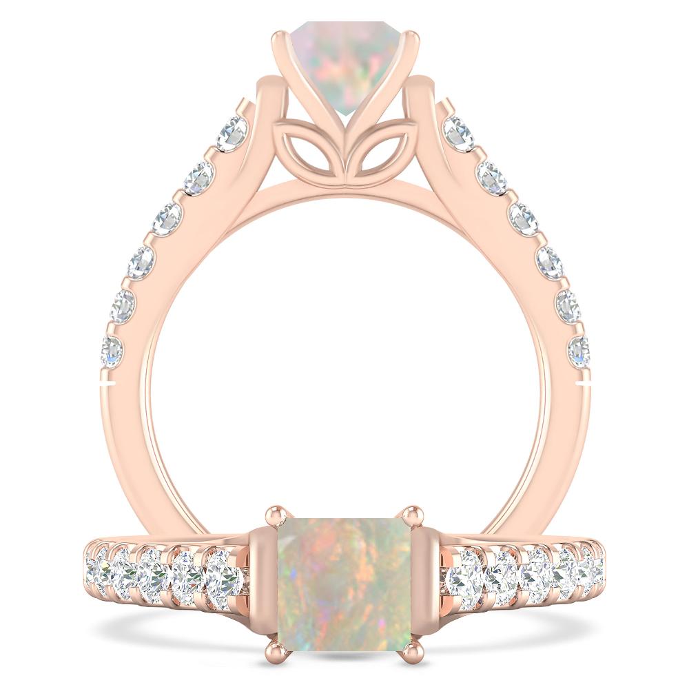 Rose Gold - Opal