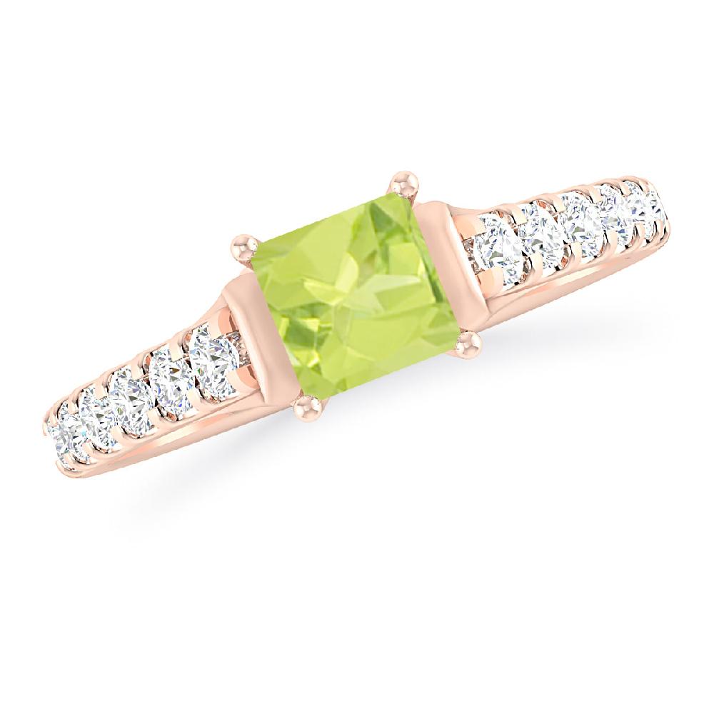 Rose Gold - Peridot