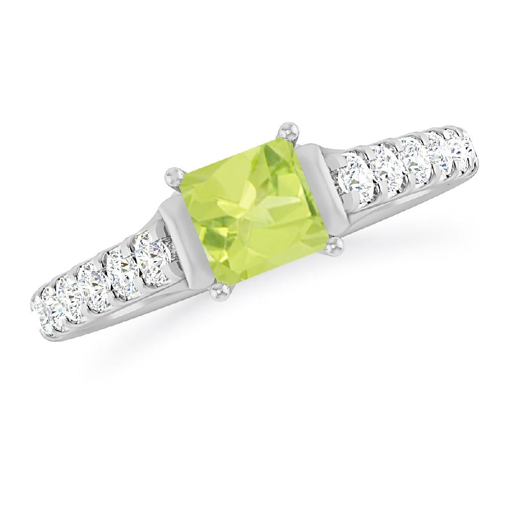 White Gold - Peridot