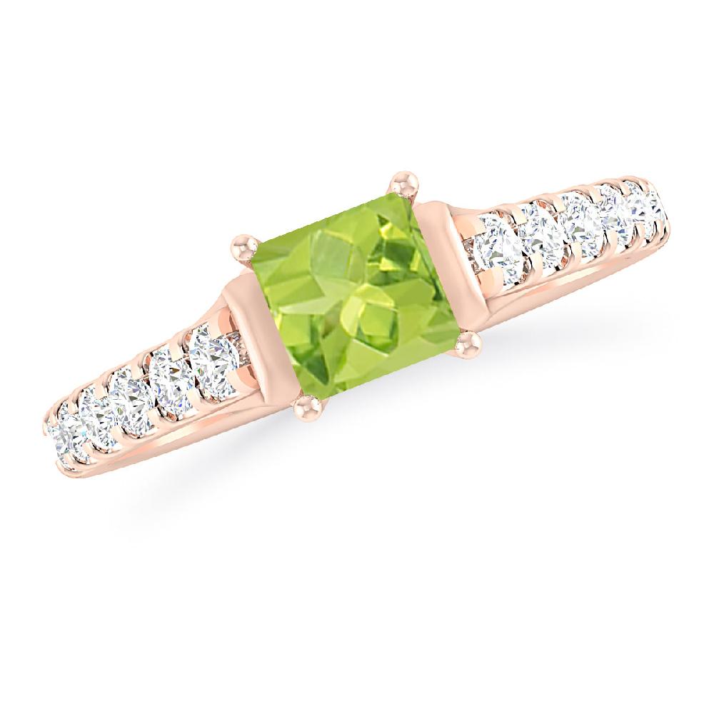 Rose Gold - Peridot