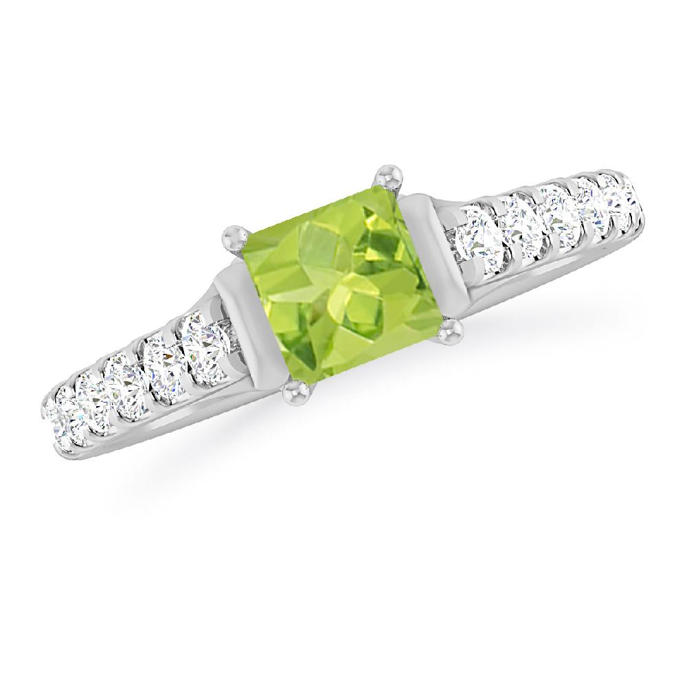 White Gold - Peridot