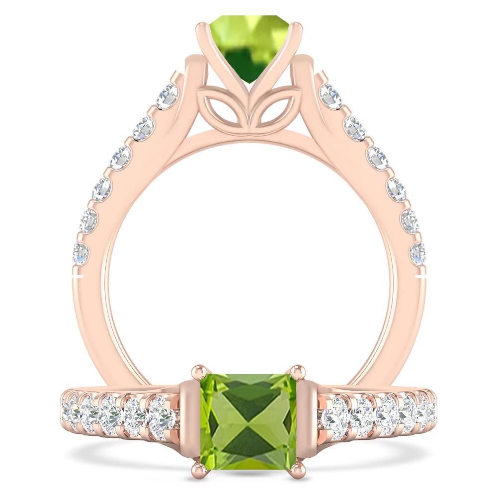 Rose Gold - Peridot