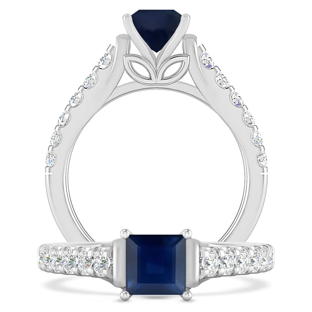 White Gold - Sapphire