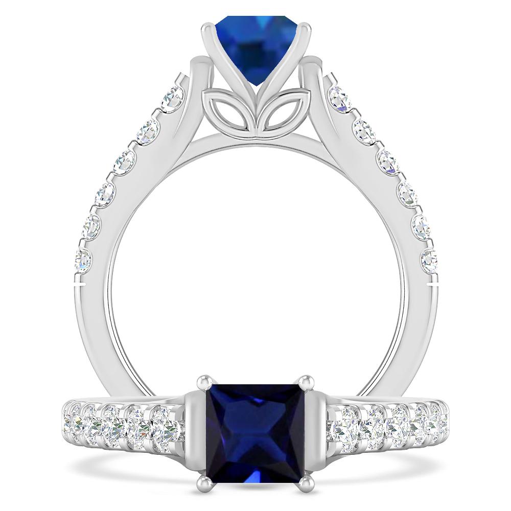 White Gold - Sapphire