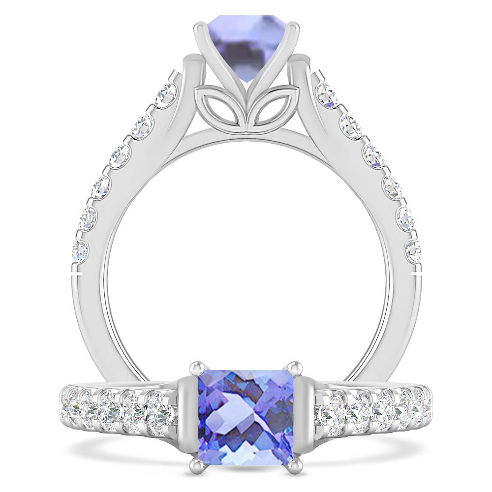 White Gold - Tanzanite