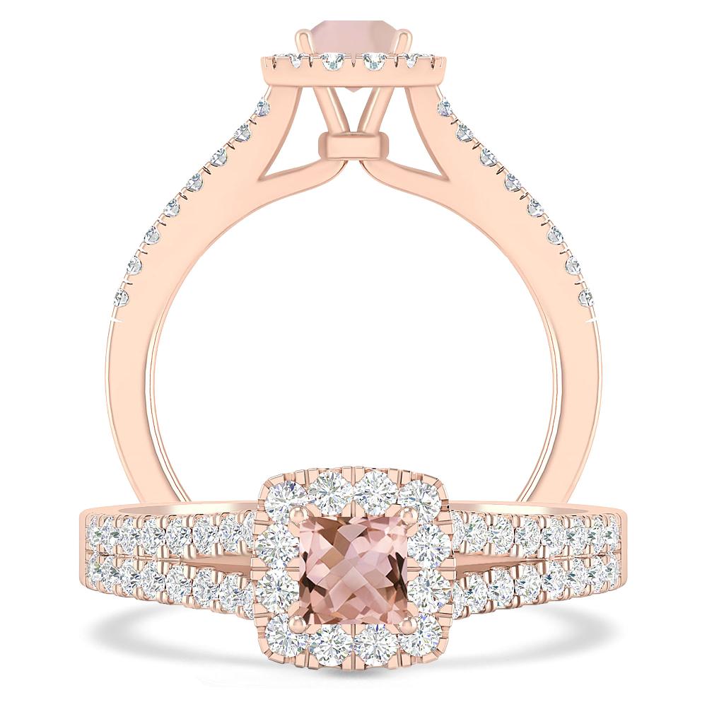 Rose Gold - Morganite