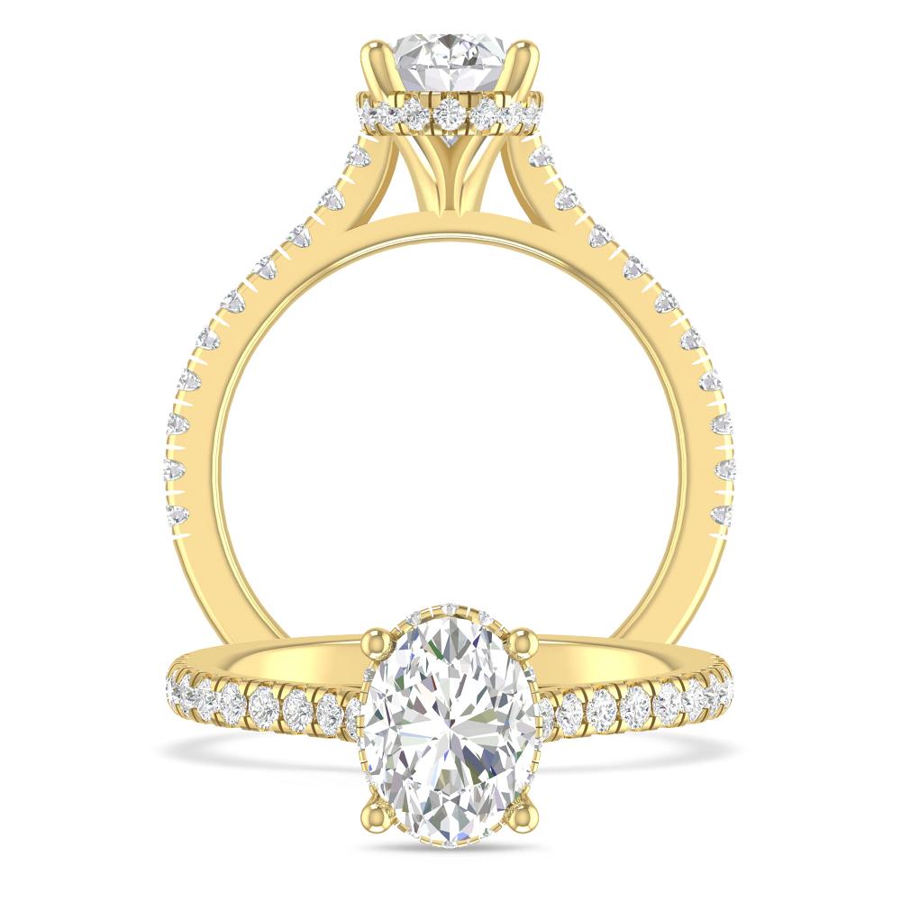 Yellow Gold - Oval