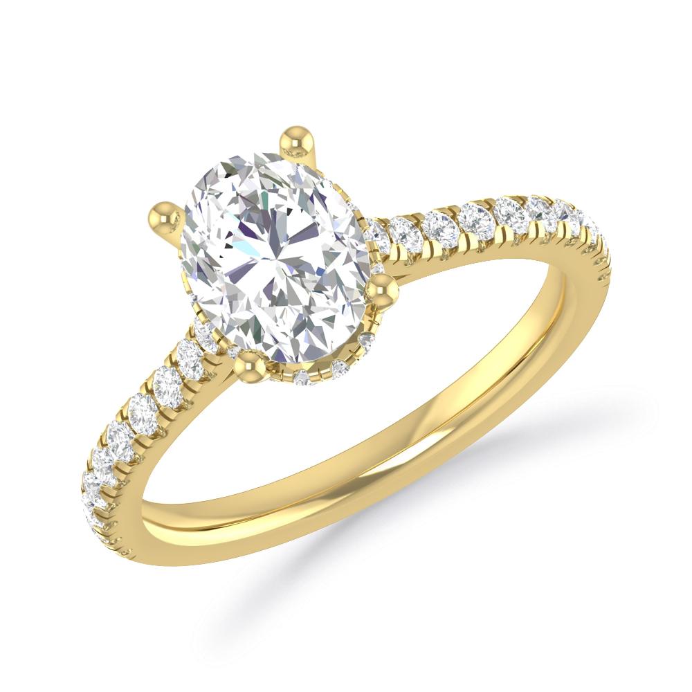 Yellow Gold - Oval
