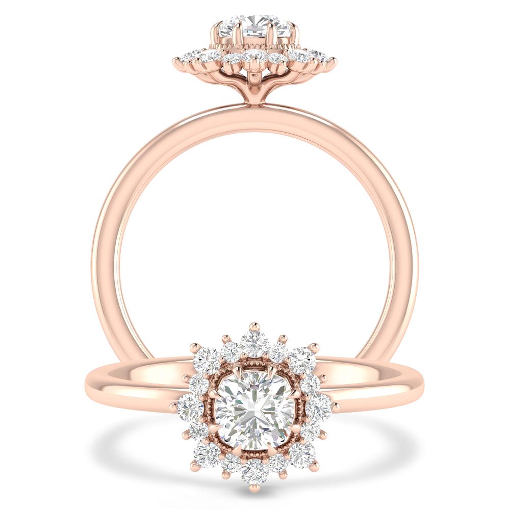 Rose Gold - 3/4