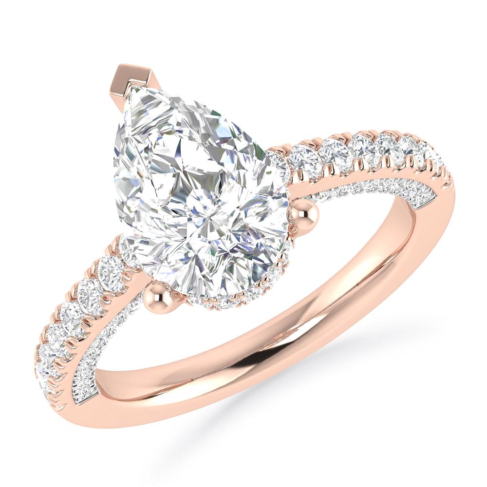 Rose Gold/White Gold - 4 3/8