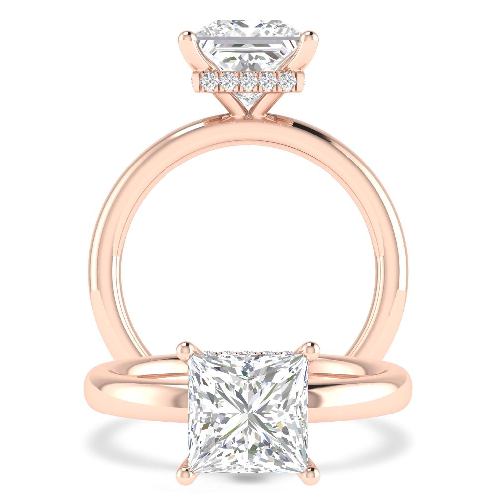 Rose Gold - 3  1/6