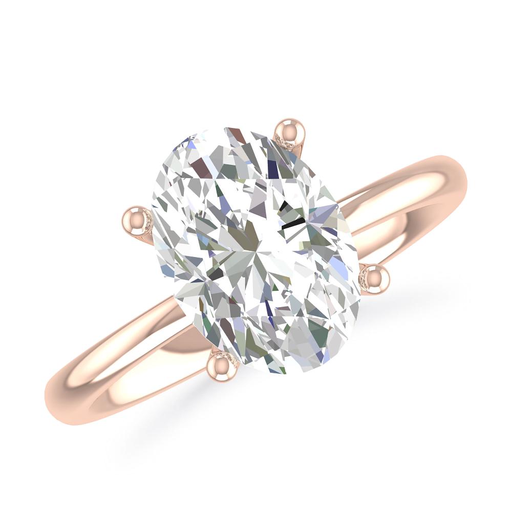 Rose Gold - Oval