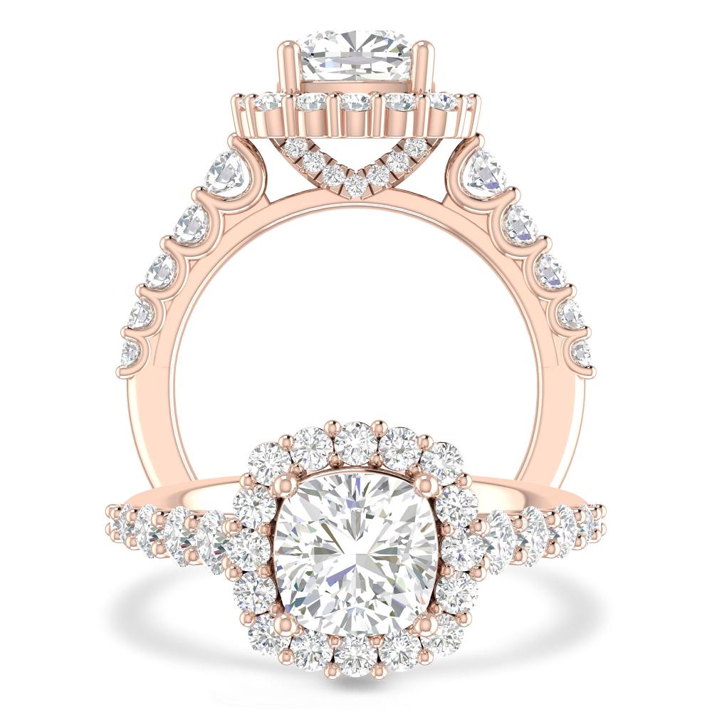 Rose Gold - Cushion