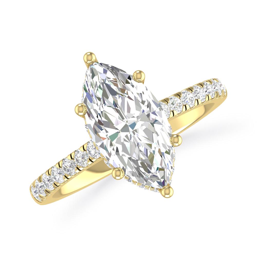 Yellow Gold - Marquise
