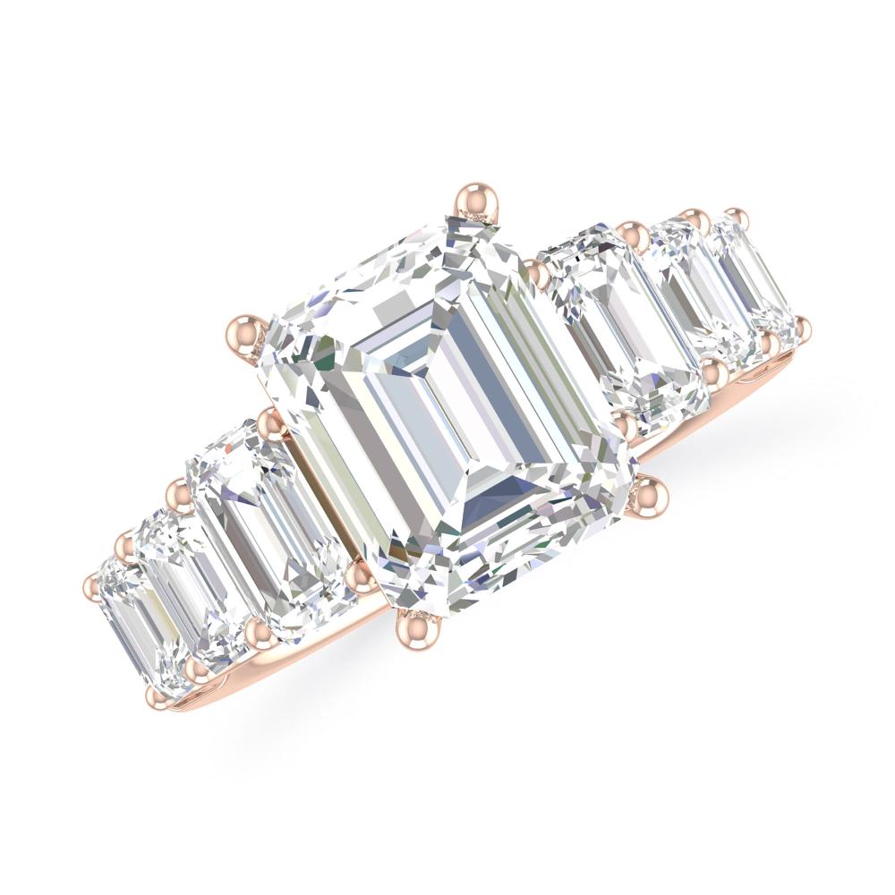 Rose Gold - Emerald